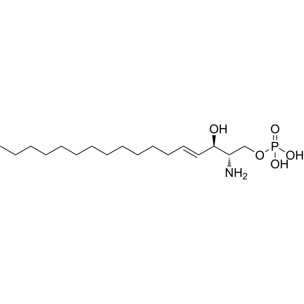 Sphingosine-1-phosphate (d17:1) (D-erythro-Sphingosine-C17-1-phosphate) 474923-27-8
